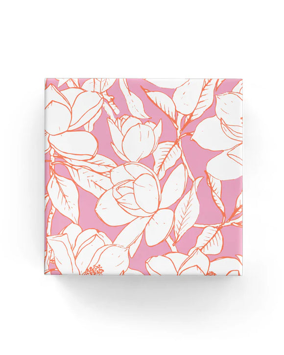 Magnolia Sketch Pink Apricot Wrapping Paper  *New Design*
