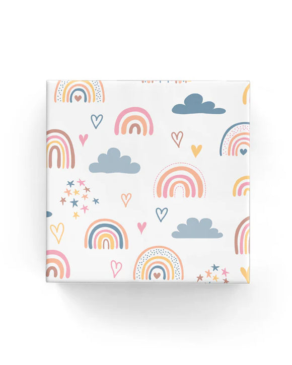 Rainbows Wrapping on Matte White Paper *New Design *