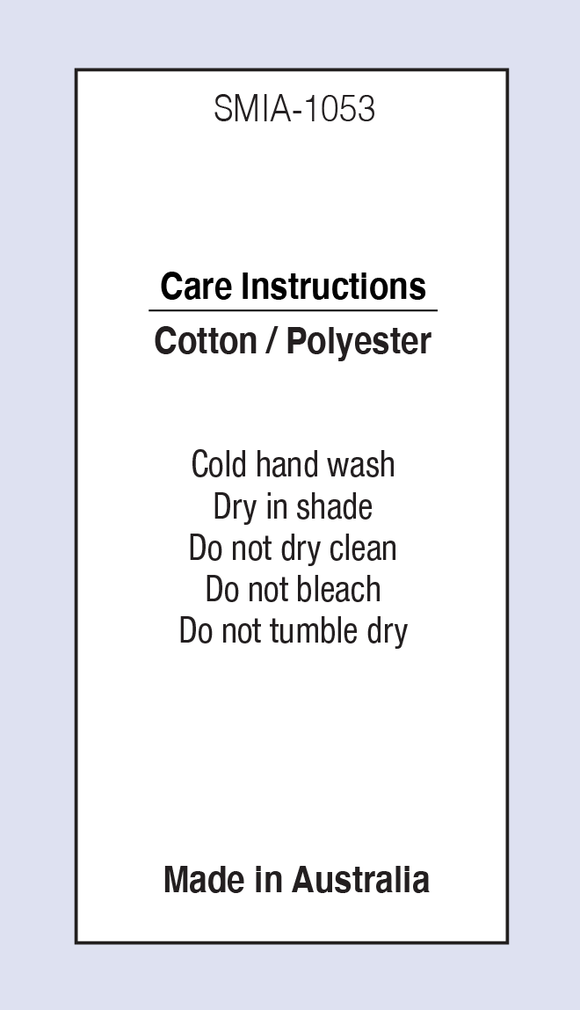 Cotton / Polyester Cold Hand Wash MIA Satin Fabric