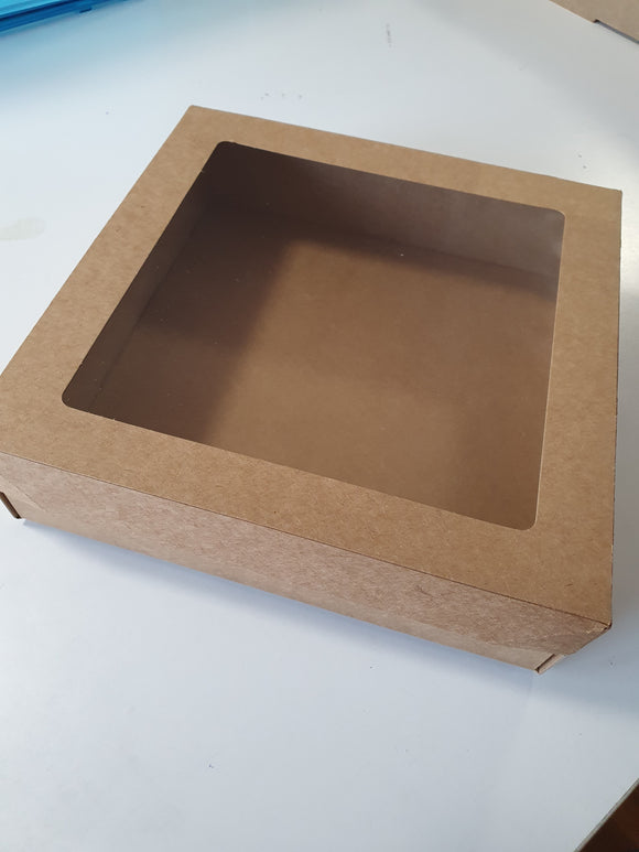 Kraft Catering Glazing Box Small with Lid