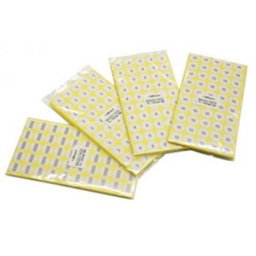 Adhesive Size Labels Mixed Size Pack of 500
