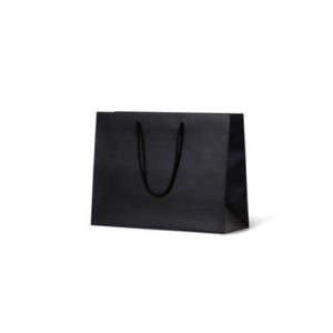 Matte Laminated Paper Bag Black Ruby / Medium