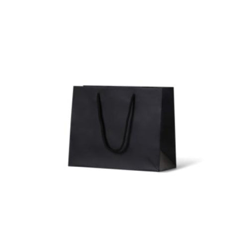 Matte Laminated Paper Bag Black Emerald / Small