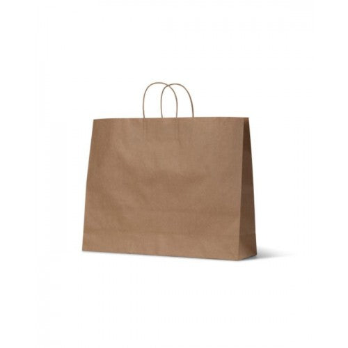 Brown Kraft Paper Carry Bags Extra Large Boutique