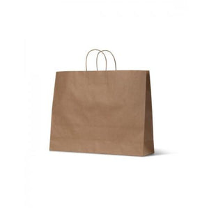 Brown Kraft Paper Carry Bags Large Boutique