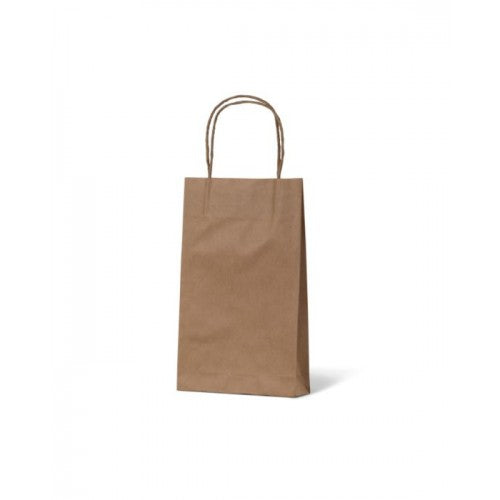 Brown Kraft Paper Carry Bags Extra Small