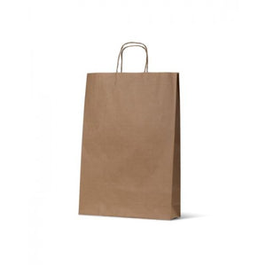 Brown Kraft Paper Carry Bags Medium/ Midi