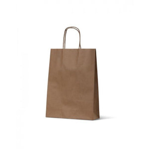 Brown Kraft Paper Carry Bags Small