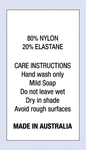 80 % Nylon 20 % Elastane MIA on Satin Fabric