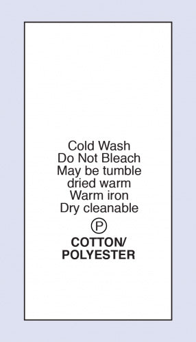 Cotton Polyester Cold Machine Wash