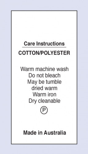 Cotton Polyester MIA on Satin Fabric