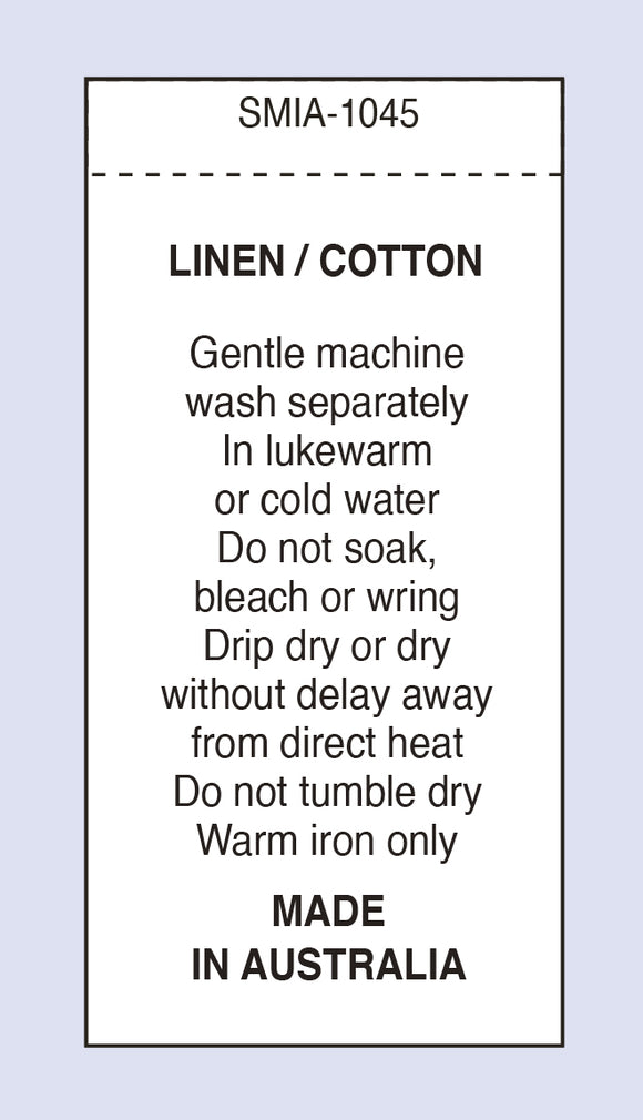 Linen / Cotton on Satin Fabric