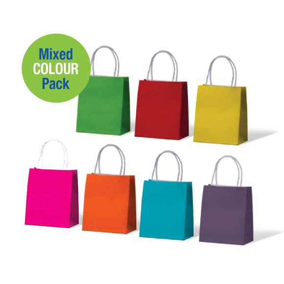 Kraft Carnival Paper Carry Bags Mixed Baby/Toddler  25 % Off