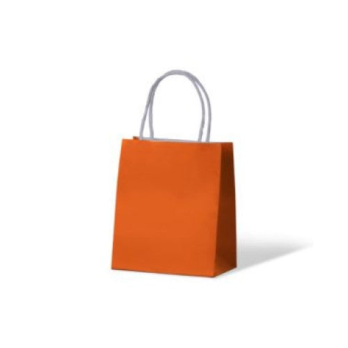 Kraft Carnival Paper Carry Bags Orange Baby/Toddler 10 % Off