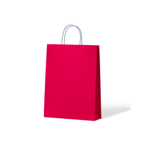 Kraft Carnival Paper Carry Bags Pink Small