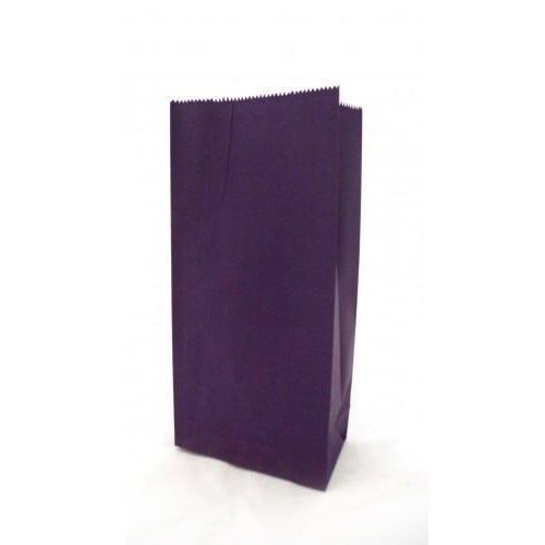 Small Gift Party Paper Bags Purple
