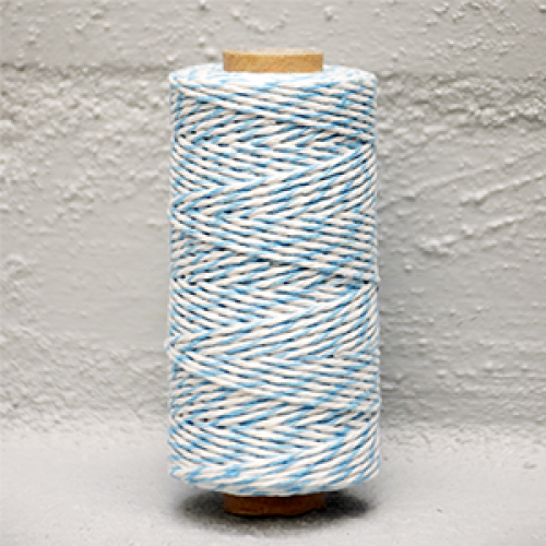 Bakers Twine Blue /White