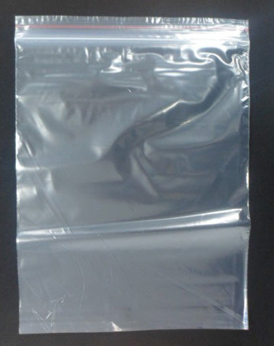 Resealable Snap Lock Press Seal Bags 180mm x 250mm