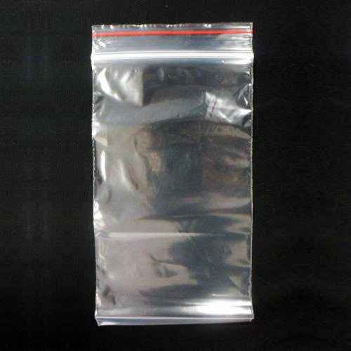 Resealable Snap Lock Press Seal Bags 100mm x 125mm