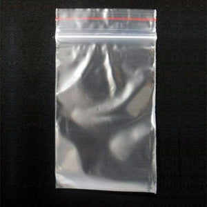 Resealable Snap Lock Press Seal Bags 60mm x 90mm