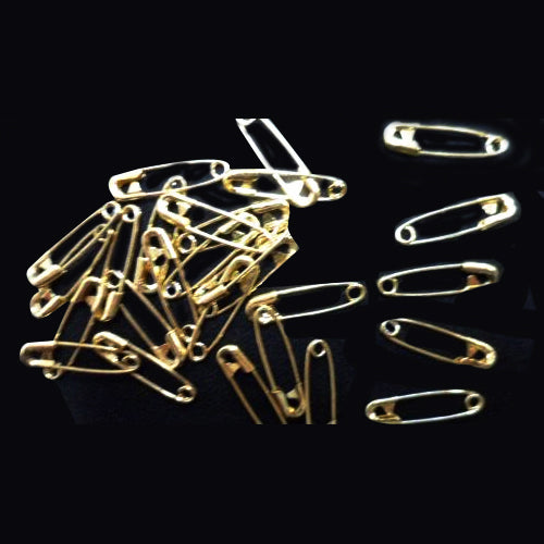 Safety PIns Gold Standard Shape Pins 19mm