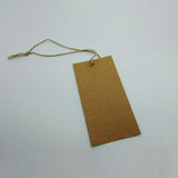 Swing Tags Large Brown Recycled