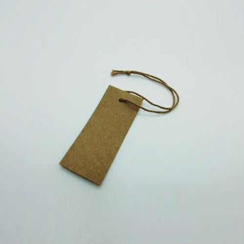 Swing Tags Small Brown Recycled