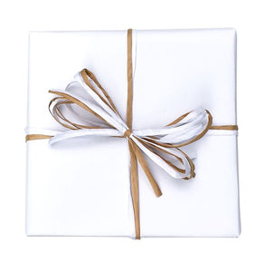 White Wrapping Gloss Paper