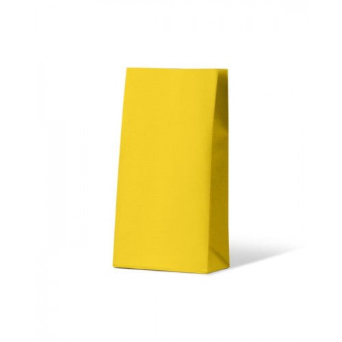 Medium Gift Party Paper Bags Yellow